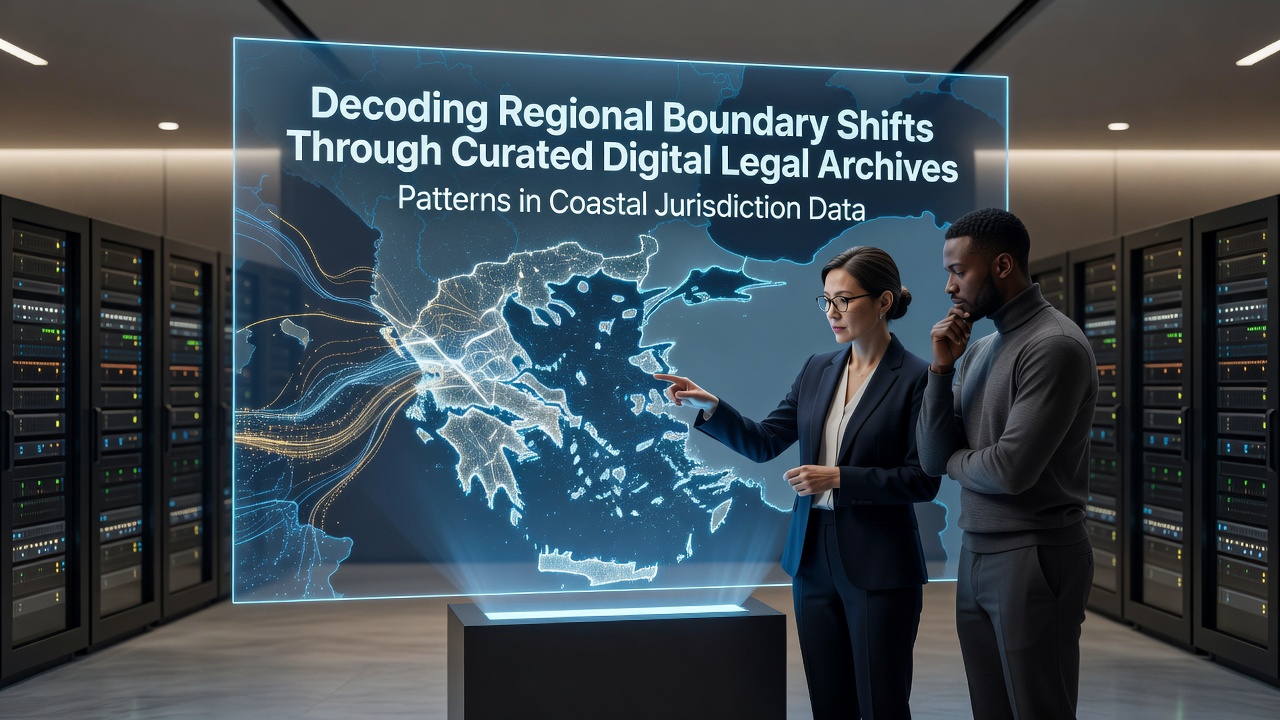 Decoding Regional Boundary Shifts Through Curated Digital Legal Archives: Patterns in Coastal Jurisdiction Data